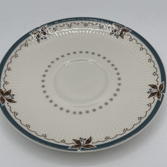 ROYAL DOULTON OLD COLONY TEACUP AND SAUCER SET OF 4 - Picture 4 of 7